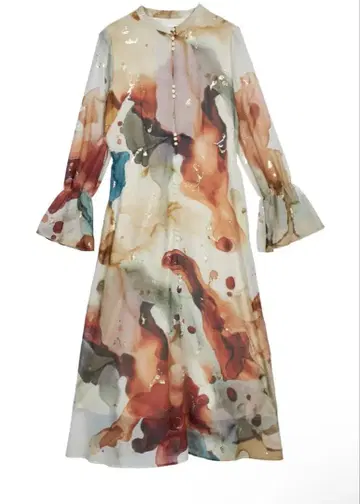 UNDRESSED AMELIA INK ART DRESS