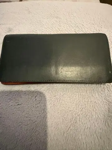 츠치야 가방 장지갑 짙은 녹색