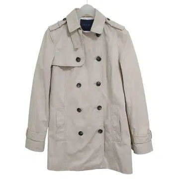 ZARA 베이지 트렌치코트 더블 브레스트