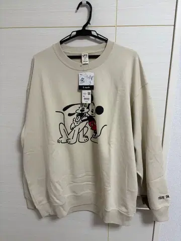매직 포 올 위드 나가바 유 스웨트 셔츠 XXL 유니클로 미키