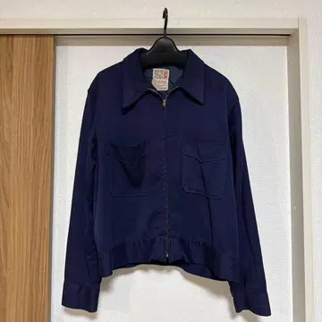 네이비 지퍼 자켓