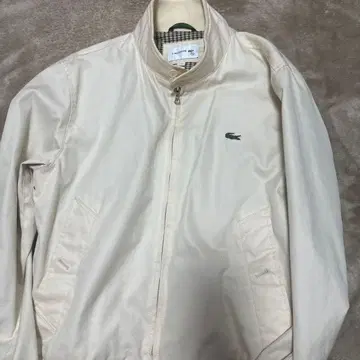 LACOSTE 아이보리 자켓 US S/M