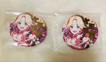 학원 아이돌 마스터 쥬오호시 미나 담당 주얼리 캔뱃지 2점