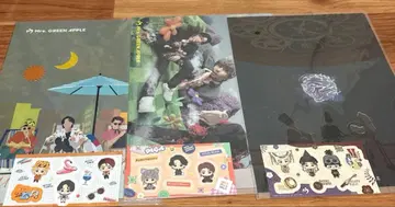 제일복권 미세스 H상 클리어 파일 & 스티커 3점