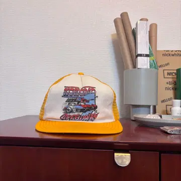 80s 기업계 트래커 캡 빈티지 USA제 BS82