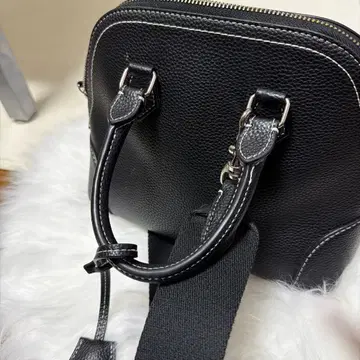 mila Owen(밀라 오웬) 와이드 숄더 보스턴 백 / 블랙