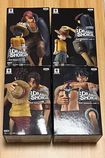 미개봉 [원피스] 드라마틱 쇼케이스 피규어 전 2종 x 2세트