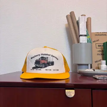 80s 기업계 트래커캡 빈티지 USA제 BS80