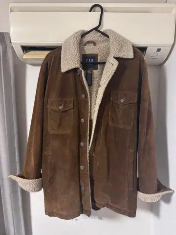 올드 갭 스웨이드 자켓