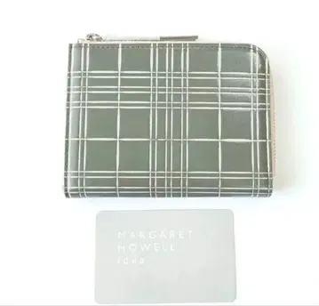 새상품 마가렛호웰 아이디어 L자 지퍼 슬림 가죽 지갑