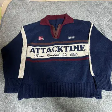 ATTACKTIME 니트 스웨터