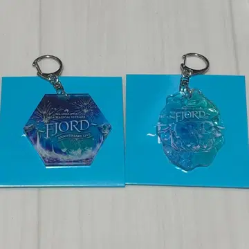 미세스 FJORD 피요르드 아크릴 키링 2세트