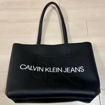 캘빈 클라인 진스 토트백 블랙