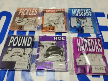 원피스 베이스샵 복권 아크릴 블록 참 6종류