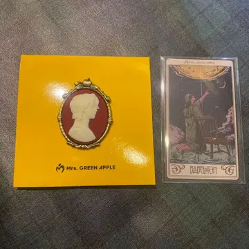 Mrs. GREEN APPLE 바벨 핀 배지와 씰 오오모리 모토키
