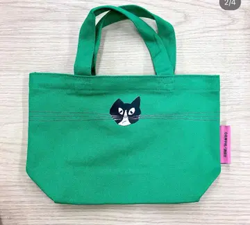 새상품 그림책 수염이 너무 긴 고양이 미니 토트백