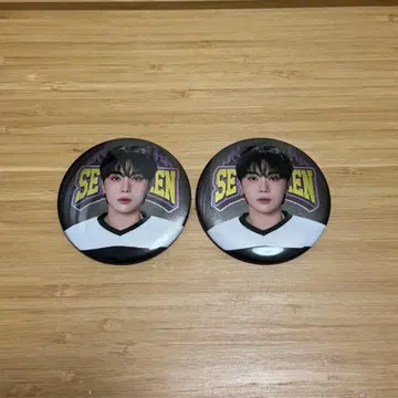 SEVENTEEN HOME 2025 럭키 드로우 캔뱃지 승관 2개 세트