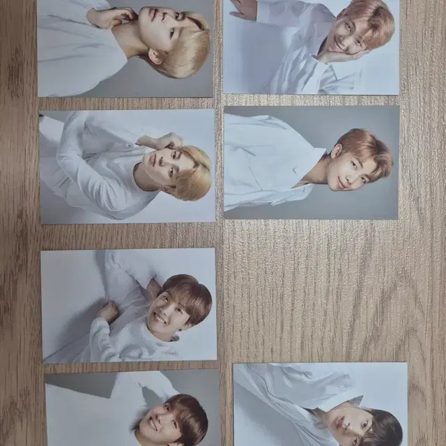 방탄소년단 BTS VT 희귀공식포토카드 RM 지민 석진 제이홉