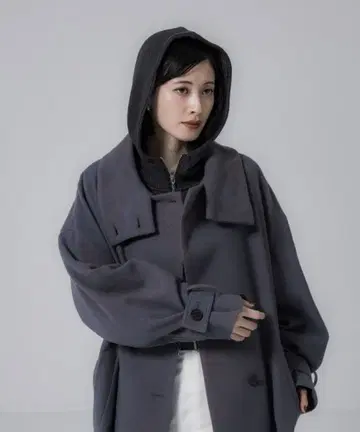 [ UNITED TOKYO ] 숏 니트 ZIP 후디