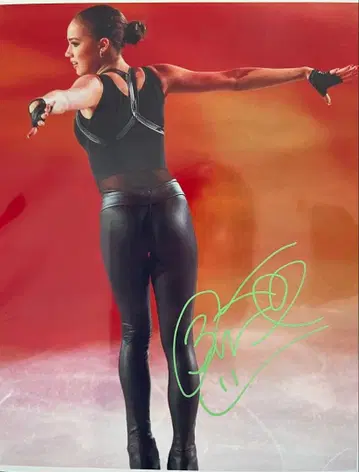 [ 초귀중 ] 친필 사인 아레나 자가토바 COA 인증서 20 x 25cm