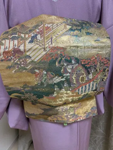 전통 후쿠로 오비