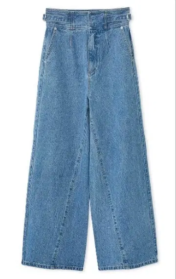 프레이 아이.디 하이웨스트 버클 데님 팬츠