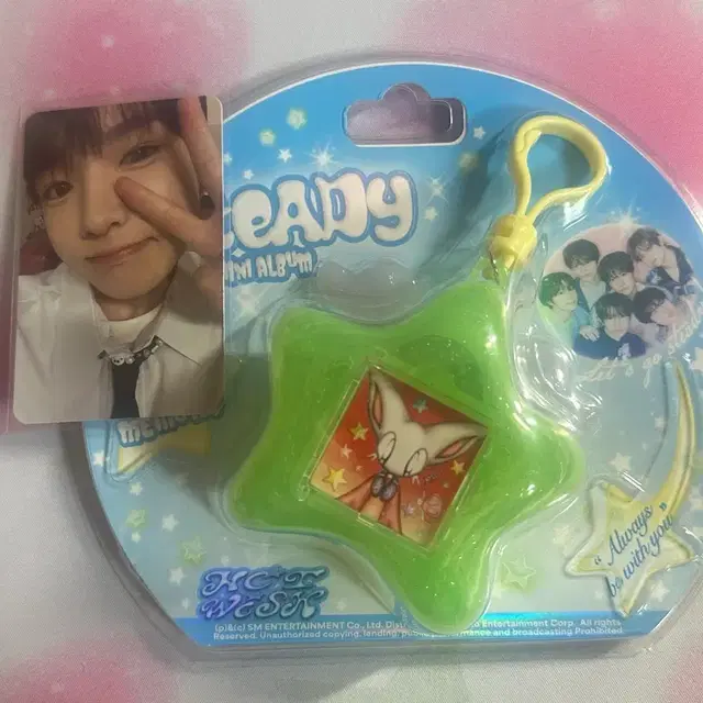 nct wish 엔시티 위시 스테디 키링 앨범 리쿠