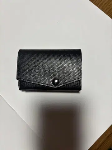 [새상품급] 아브라사스 작은 지갑 블랙