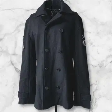 HYDROGEN 하이드로겐 나폴레옹 자켓 피 코트 블랙 XL