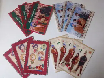 Mrs. GREEN APPLE 로손 비주얼 시트 총 4종 합계 12장