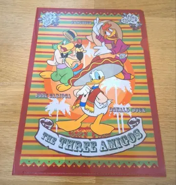 새상품 세 명의 기사 클리어 파일 도날드 호세 판치토 호세판 초기 레어