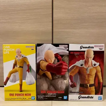 새상품 미개봉 원펀맨 사이타마 피규어 3개 세트