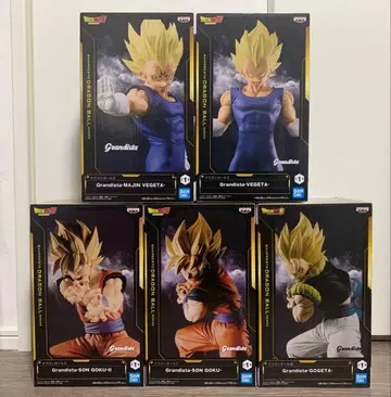드래곤볼 그란디스타 피규어 5종 세트