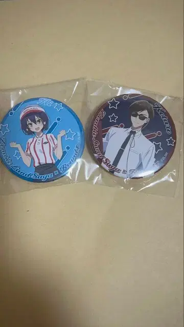 좀비 랜드 사가 라운드 원 캔뱃지 미즈노 아이 타츠미 코타로