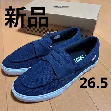 Vans V196CF CVS LOAFER 네이비/화이트 26.5cm