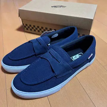 Vans V196CF CVS LOAFER 네이비/화이트 26.5cm