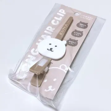 나가노 마켓 헤어 클립 농담곰 굿즈