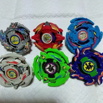 레트로 폭전슛 베이블레이드 6개 세트