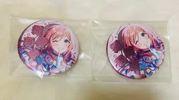 학원 아이돌 마스터 히메사키 리나 담당 주얼리 캔뱃지 2개