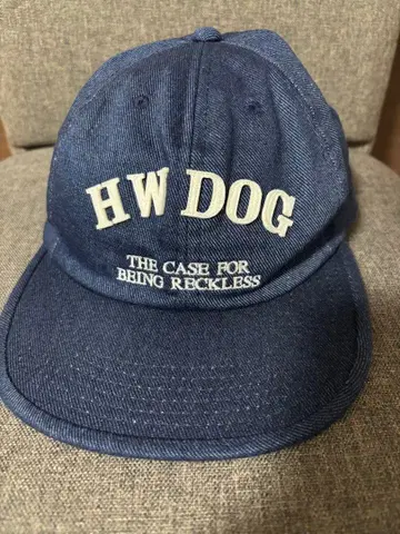 HW DOG 데님 캡