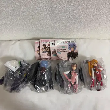 에반게리온 캡슐 토이 4체 세트