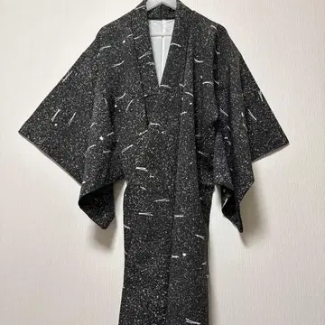 세탁 가능한 기모노 1개 문양 이중 기모노 모노톤 화학 섬유