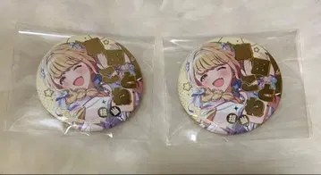 학원 아이돌 마스터 후지타 코토네 담당 주얼리 캔뱃지 2개