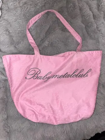 Babymetalclub 핑크 토트백 리버서블 히메갸루 y2k