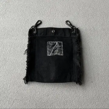 2000s attachment canvas waist bag