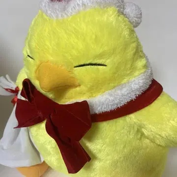 파이널 판타지14 데부 초코보 봉제 인형 윈터 ver
