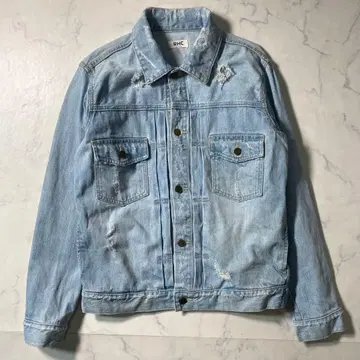 [ 새상품급 ] 론 헤르만 데님 자켓 2nd 데미지 가공 빅 사이즈 L