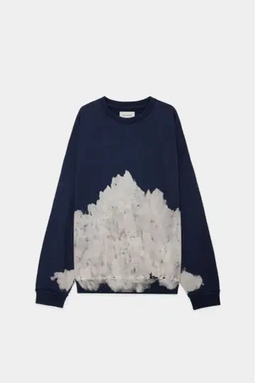 [ MARKAWARE ] 휴지 맨투맨 클라우디 블리칭 ( 사이즈 2 )