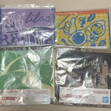 미세스 1번 복권 자카드 타월 4장 세트