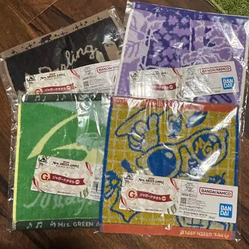 미세스 제일복권 자카드 타월 4개